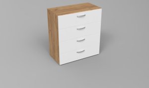 Комод 4 ящ МЛ-2 (модульная система №1 комод) Комод 4 ящ МЛ-2 (модульная система №1 комод)