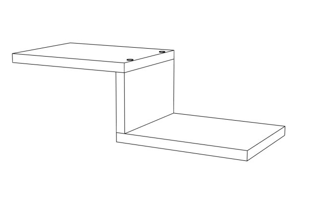 Полка МЛ-7 (500*150*200), Собран