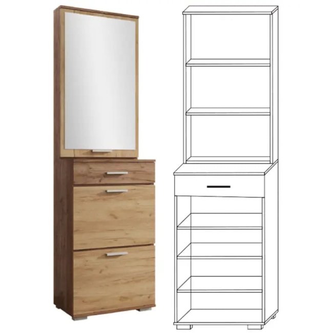 ВИВА  Тумба + зеркало , Собран