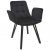 Scaun DC-18~Black+Black legs