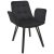 Scaun DC-18~Black+Black legs