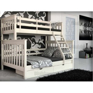 СКАНДИНАВИЯ 140 / 90 х 200 (2х ярус)  (Мебигр)