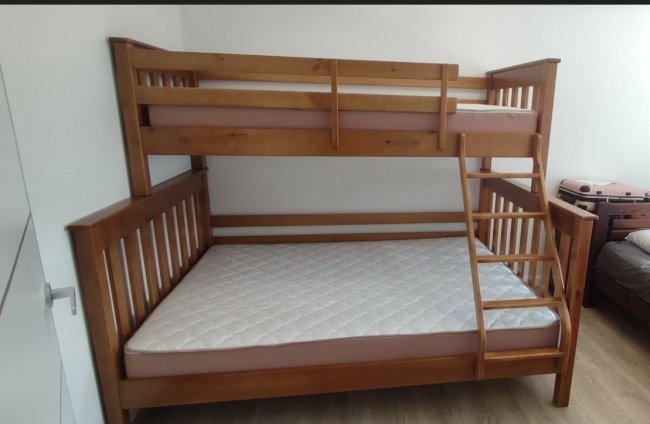 СКАНДИНАВИЯ 140 / 90 х 200 (2х ярус) (Мебигр) СКАНДИНАВИЯ 140 / 90 х 200 (2х ярус) (Мебигр)