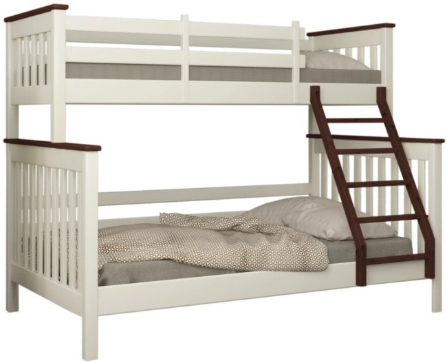 СКАНДИНАВИЯ 140 / 90 х 200 (2х ярус) (Мебигр) СКАНДИНАВИЯ 140 / 90 х 200 (2х ярус) (Мебигр)