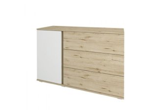 ГЕРДА Комод 1Д/3Ш, Собран