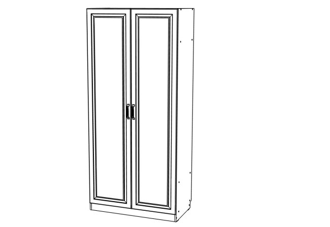 Ливерпуль № 34 Шкаф с зеркалом