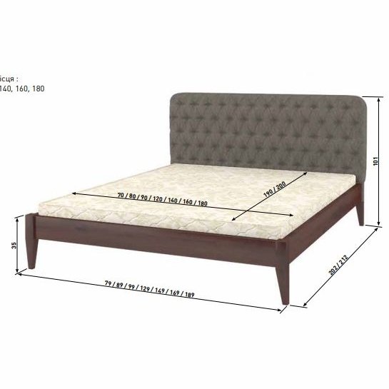 МАРРОКО 120 х 200 (Мебигр)