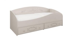 КАРОЛИНА Кровать 80x200 с защитным бортом с основ., Собран