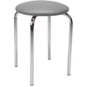 Scaun pe rama CHICO CHROME V-2~Grey