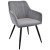 Scaun DC-1936 Iris~Dark Grey+Black
