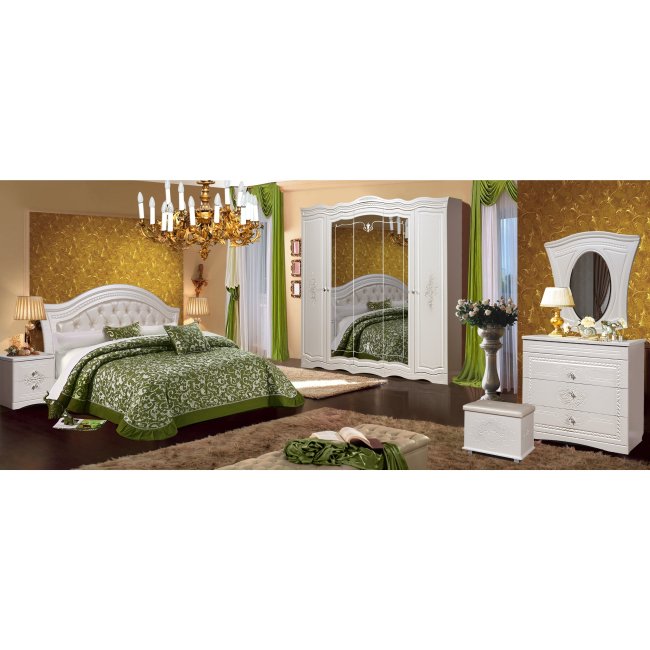 ГРАФИНЯ Кровать с осн. 1600 (1,6х2,0) (0379.2) ГРАФИНЯ Кровать с осн. 1600 (1,6х2,0) (0379.2)