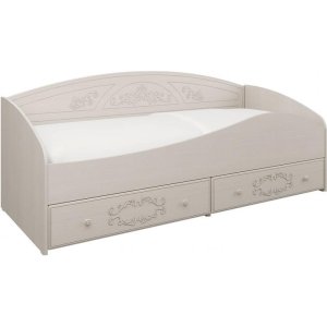 КАРОЛИНА Кровать 80x200 с защитным бортом с основ.