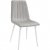 Scaun DC-90P~N14 Catifea-Grey+White legs