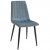 Scaun DC-90P~N61 Catifea-Blue+Black Legs