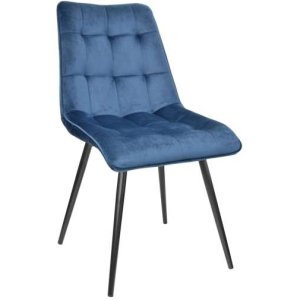 Scaun Capella~Blue+Black Legs