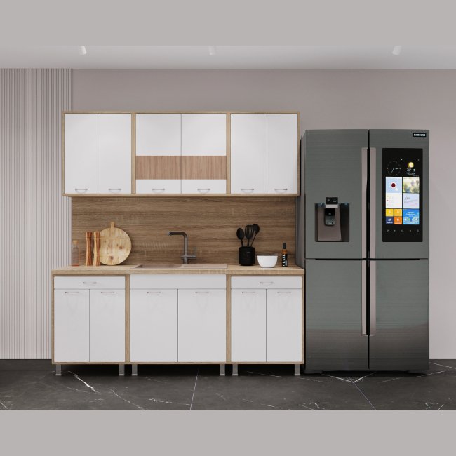 Кухня  Омега - 5 (2,00м)(без столешницы)