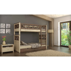 МАЛЬТА 90 х 190 (2х ярус) (Мебигр)