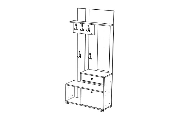 Прихожая МЛ - 2