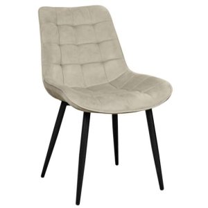 Scaun Hans~Catifea Camel HLR9+Black Legs