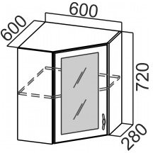Прованс Ш600ус/720 (60 ВВ угол)