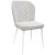 Scaun Tusk~ light Grey seat+white leg