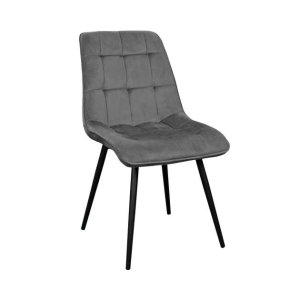 Scaun Capella~Dark Grey HLR21+Black Legs