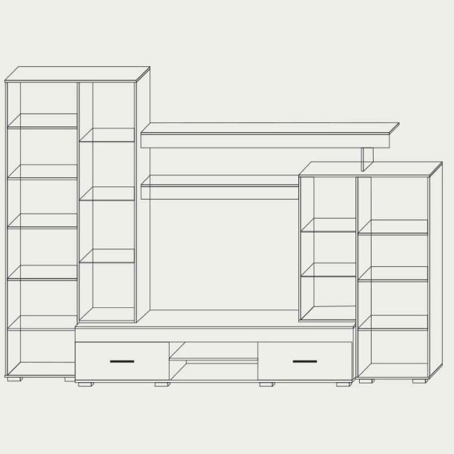 Марк 2,9м, гостиная Ограниченно годен