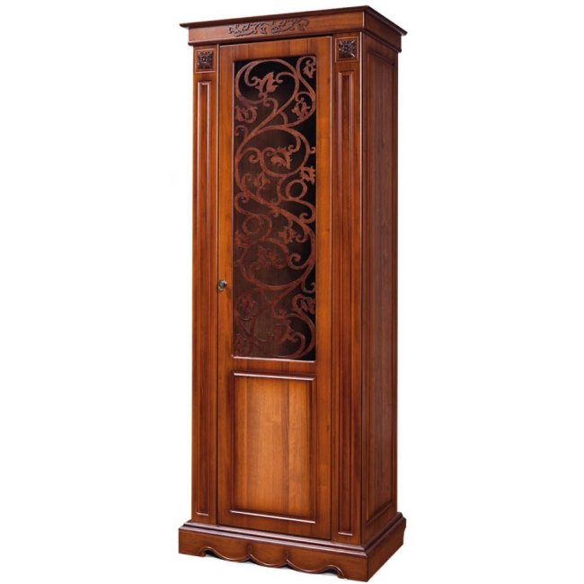 АМЕЛИЯ Шкаф с витриной 1Д П (0435.11), Собран