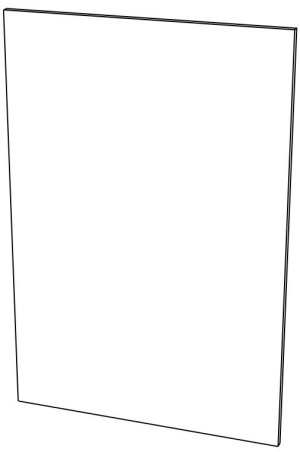 МИРА фасад для посудомойки 600