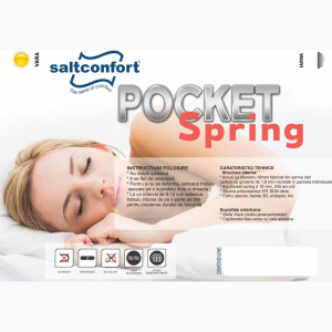Saltea Pocket Spring H - 23 см 800*2000 Saltea Pocket Spring H - 23 см 800*2000