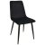 Scaun DC-90P~N66 Catifea Black+Black Legs